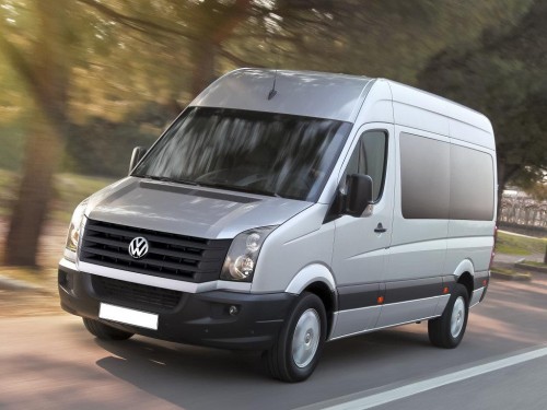 Характеристики грузового фургона Volkswagen Crafter 2.0 TDI MT Kombi 30 L3H2 (04.2012 - 12.2016): фото, размеры, грузоподъемность, масса, скорость, двигатель, топливо, отзывы