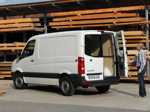 Характеристики грузового фургона Volkswagen Crafter 2.0 biTDI MT Kasten 50 Medium Base High roof L4H3 (04.2012 - 12.2016): фото, размеры, грузоподъемность, масса, скорость, двигатель, топливо, отзывы