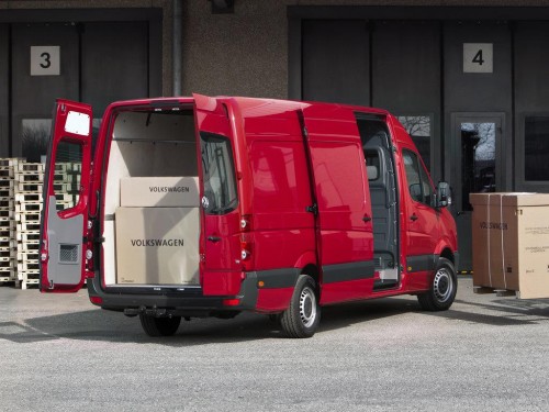 Характеристики грузового фургона Volkswagen Crafter 2.0 biTDI MT Kasten 50 Medium Base High roof L4H3 (04.2012 - 12.2016): фото, размеры, грузоподъемность, масса, скорость, двигатель, топливо, отзывы