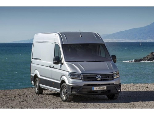 Характеристики грузового фургона Volkswagen Crafter 2.0 biTDI MT Kasten 55 L3H2 (10.2021 - н.в.): фото, размеры, грузоподъемность, масса, скорость, двигатель, топливо, отзывы