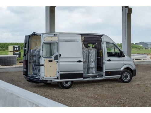 Характеристики грузового фургона Volkswagen Crafter 2.0 biTDI MT Kasten 55 L3H2 (10.2021 - н.в.): фото, размеры, грузоподъемность, масса, скорость, двигатель, топливо, отзывы