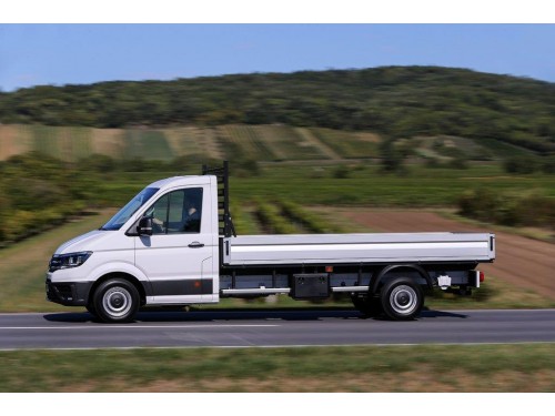 Характеристики грузового автомобиля Volkswagen Crafter 2.0 biTDI MT Double Cab 50 L3 (10.2021 - н.в.): фото, грузоподъемность, масса, скорость, двигатель, топливо, отзывы