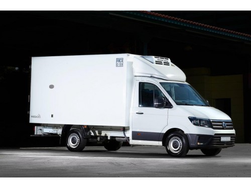 Характеристики грузового автомобиля Volkswagen Crafter 2.0 biTDI MT Double Cab 50 L3 (10.2021 - н.в.): фото, грузоподъемность, масса, скорость, двигатель, топливо, отзывы