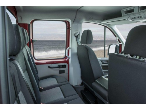 Характеристики грузового автомобиля Volkswagen Crafter 2.0 biTDI MT Double Cab 50 Long Base L4 (10.2021 - н.в.): фото, грузоподъемность, масса, скорость, двигатель, топливо, отзывы