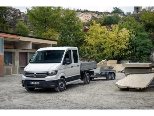 Характеристики грузового автомобиля Volkswagen Crafter 2.0 biTDI MT Double Cab 55 Long Base L4 (10.2021 - н.в.): фото, грузоподъемность, масса, скорость, двигатель, топливо, отзывы