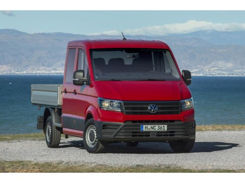 Характеристики грузового автомобиля Volkswagen Crafter 2.0 biTDI MT Double Cab 55 Long Base L4 (10.2021 - н.в.): фото, грузоподъемность, масса, скорость, двигатель, топливо, отзывы