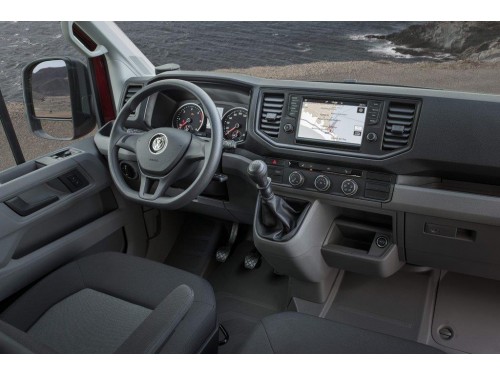 Характеристики грузового автомобиля Volkswagen Crafter 2.0 biTDI MT Double Cab 50 L3 Trendline (10.2021 - н.в.): фото, грузоподъемность, масса, скорость, двигатель, топливо, отзывы