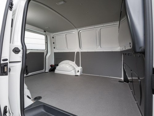 Характеристики грузового фургона Volkswagen Transporter 2.0 TDI DSG Kasten DoKa Standard roof (06.2021 - н.в.): фото, размеры, грузоподъемность, масса, скорость, двигатель, топливо, отзывы