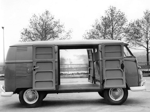 Характеристики грузового фургона Volkswagen Type 2 1.2 MT 1200 Cargo Van (01.1960 - 12.1962): фото, размеры, грузоподъемность, масса, скорость, двигатель, топливо, отзывы