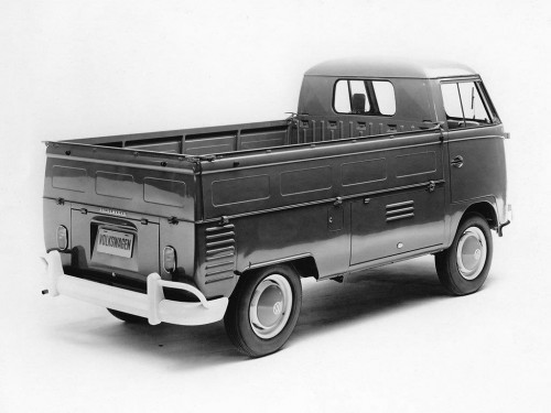 Характеристики грузового автомобиля Volkswagen Type 2 1.5 MT 1500 Double Cab (01.1963 - 12.1965): фото, грузоподъемность, масса, скорость, двигатель, топливо, отзывы