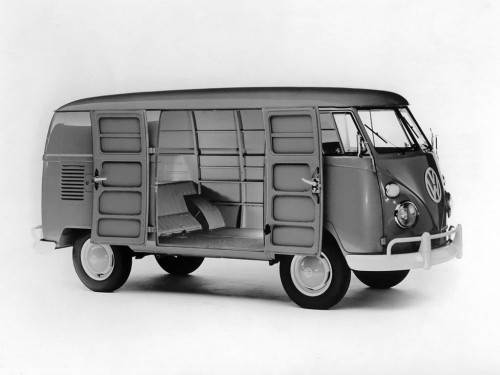 Характеристики грузового фургона Volkswagen Type 2 1.2 MT 1200 Kombi (01.1963 - 12.1964): фото, размеры, грузоподъемность, масса, скорость, двигатель, топливо, отзывы