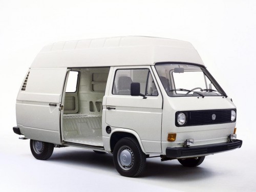 Характеристики грузового фургона Volkswagen Type 2 2.1 MT 2100  Cargo Van High Roof (02.1984 - 01.1990): фото, размеры, грузоподъемность, масса, скорость, двигатель, топливо, отзывы