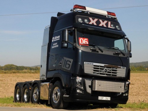 Характеристики седельного тягача Volvo FH 12.8 MT9 4x2 Tractor FH13 42T B3XC1 Air 3600 (08.2008 - 08.2012): фото, размеры, грузоподъемность, масса, скорость, двигатель, топливо, отзывы