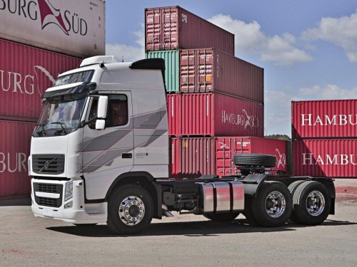 Характеристики седельного тягача Volvo FH 12.8 MT9 4x2 Tractor FH13 42T B3XC1 Air 3600 (08.2008 - 08.2012): фото, размеры, грузоподъемность, масса, скорость, двигатель, топливо, отзывы